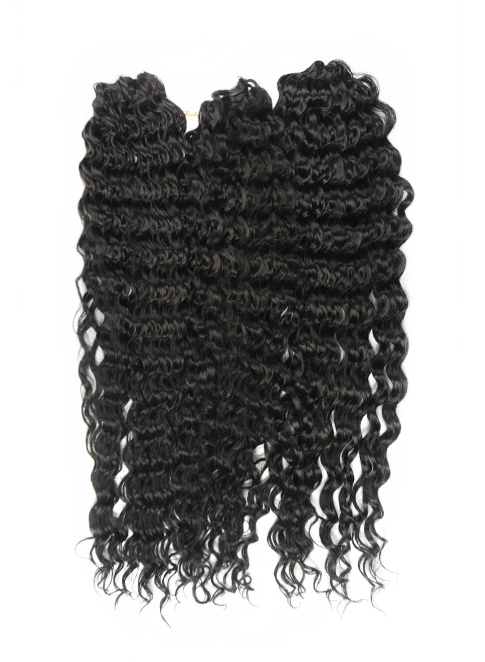 Cabelo Crochet Braids Cacheado Jade (Cor 1B) 300G- 60cm - Black